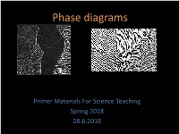 Phase Diagrams