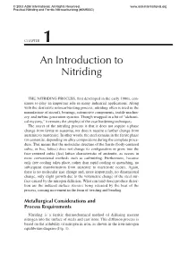An Introduction to Nitriding