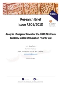Research Brief Issue RB01/2018