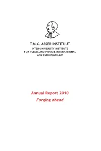 Annual Report 2010 Forging Ahead