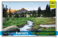 Backyard Everests Nothing Beats the Rush of a Good Summit. but There's