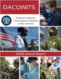 DACOWITS 2020 Annual Report