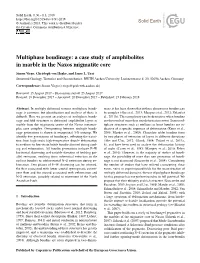 Multiphase Boudinage: a Case Study of Amphibolites in Marble in the Naxos Migmatite Core