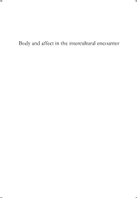 Body and Affect in the Intercultural Encounter