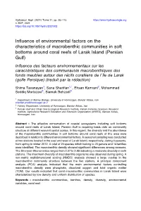 Influence of Environmental Factors on the Characteristics of Macrobenthic