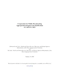 Justification-FY21-And-FY23.Pdf