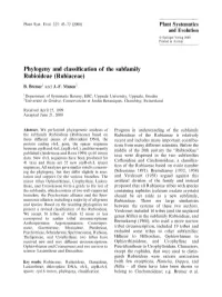 Phylogeny and Classification of the Subfamily Rubioideae (Rubiaceae)