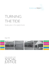 TURNING the TIDE Social Justice in Five Seaside Towns