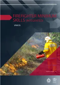 Firefighter Minimum Skills (Integrated) Vfm170