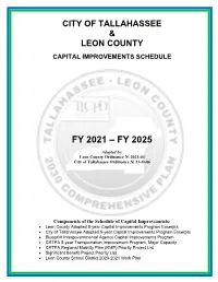 Capital Improvements Schedule