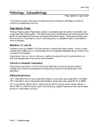 Cytopathology (Path Cyto)