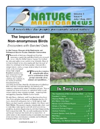 The Importance of Non-Anonymous Birds