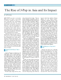 The Rise of J-Pop in Asia and Its Impact