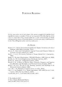 Thomas Hardy and History, DOI 10.1007/978-3-319-54175-4 230 FURTHER READING
