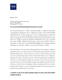 Use of the 5.850-5.925 Ghz Band (ET Docket No
