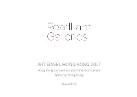 Art Basel Hong Kong 2017