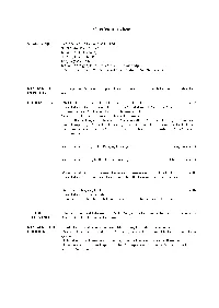 Curriculum Vitae