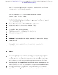 DNA Metabarcoding Diet Analysis Reveals Dynamic Feeding Behaviour and Biological Control Potential of Carabid Farmland Co
