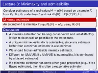 Stat 710: Mathematical Statistics Lecture 3