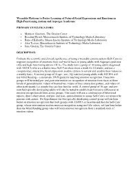 Wearable Platform to Foster Learning of Natural Facial Expressions and Emotions in High-Functioning Autism and Asperger Syndrome