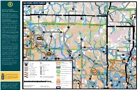 Map of the Big Fork State Forest