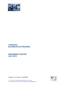 Playing Pitch Strategy Assessment Report PDF 5.7MB PDF Document