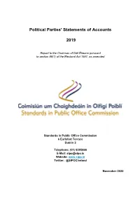 Statement of Accounts 2019 Report