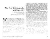 The Four Divine Abodes and Fraternity