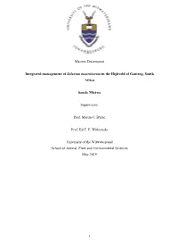 Masters Dissertation Integrated Management of Solanum