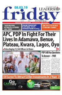 PDP Still Has Questions to Answer – PMB Oil Sector to Attract $25Bn