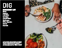 Ingredient List