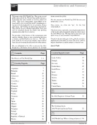 Introduction and Summary