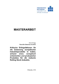 Master Masterarbeit
