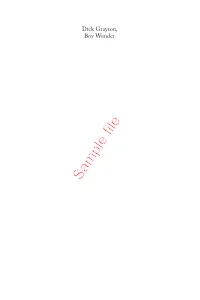 Sample File This Page Intentionally Left Blank