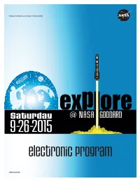 Saturday 9-26-2015 Electronic Program