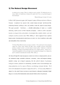 The Natural Design Movement