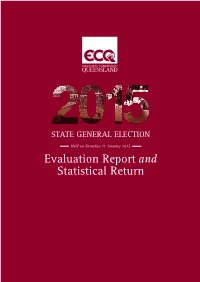 2015 Statistical Returns