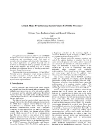 A Dual-Mode Synchronous/Asynchronous CORDIC Processor