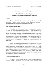 CSD/3/2013 Commission on Strategic Development Land Utilisation And