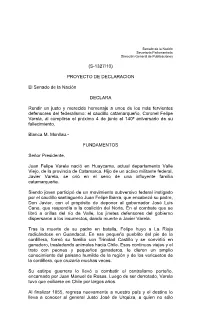 Proyecto De Declaracion