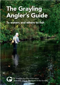 The Grayling Angler's Guide