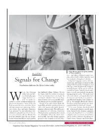 Signals for Change