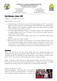 Class 3 Info Autumn (1) 2018