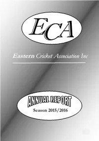 ECA Annual Report