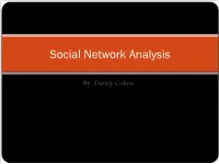 Social Network Analysis