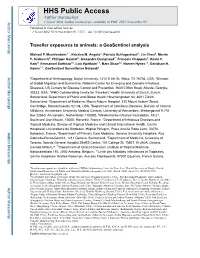 A Geosentinel Analysis