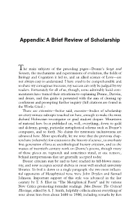 Appendix: a Brief Review of Scholarship