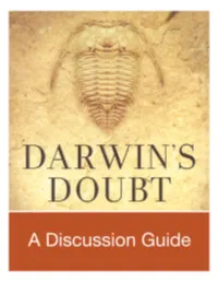 Darwin's Doubt