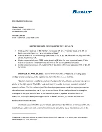 For Immediate Release