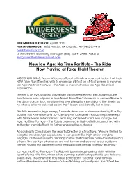 New Ice Age: No Time for Nuts – the Ride Playing At